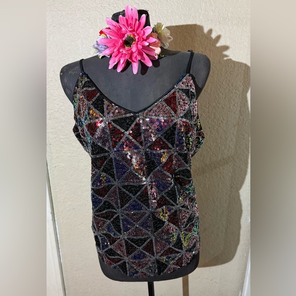 NWT Peach Plus Size Sequence Camisole Size 2XL - Picture 1 of 6